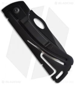 CRKT Klecker NIRK Lockback Knife (3.125" Black Serr) 5185 -Blade HQ Knife Shop crkt 5185 klecker nirk back