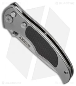 CRKT Tighecoon Automatic Knife (3.25" Satin) 5270 -Blade HQ Knife Shop crkt 5270 auto bottom cm
