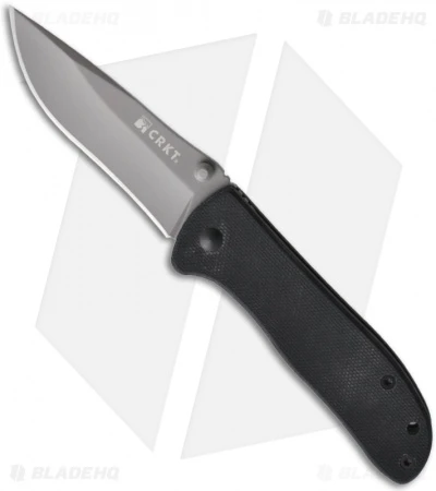 CRKT Drifter Liner Lock Knife Black G-10 (2.875" Gray) 6450K CRKT Drifter Liner Lock Knife Black G-10 (2.875" Gray) 6450K -Blade HQ Knife Shop crkt 6450k drifter g10