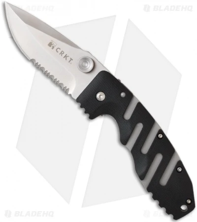 CRKT Ryan Seven Folding Knife (3.5" Satin Serr) 6813ZS CRKT Ryan Seven Folding Knife (3.5" Satin Serr) 6813ZS -Blade HQ Knife Shop crkt 6813zs ryan seven