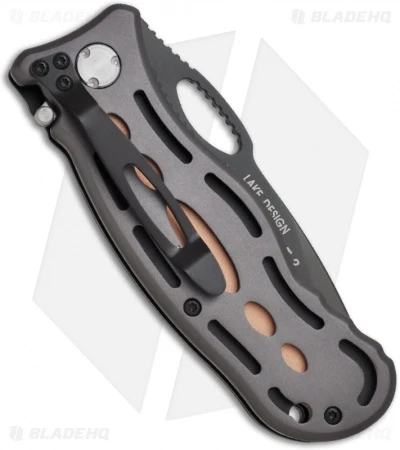 CRKT Lake Thunderbolt 2 Liner Lock Knife (3.43" Gray) 7130 CRKT Lake Thunderbolt 2 Liner Lock Knife (3.43" Gray) 7130 -Blade HQ Knife Shop crkt 7130 thunderbolt 2 back