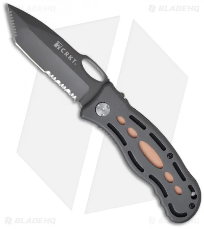 CRKT Lake Thunderbolt 2 Liner Lock Knife (3.43" Gray Serr) 7131 CRKT Lake Thunderbolt 2 Liner Lock Knife (3.43" Gray Serr) 7131 -Blade HQ Knife Shop crkt 7131 thunderbolt 2