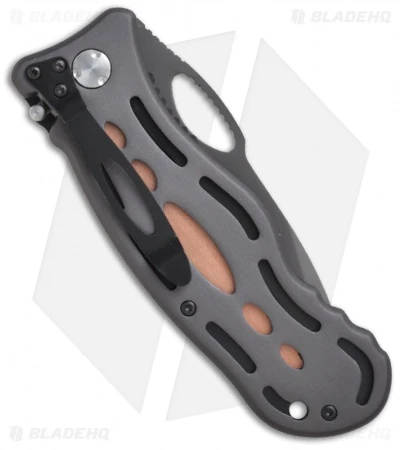 CRKT Lake Thunderbolt Liner Lock Knife (3.9" Gray Serr) 7133 CRKT Lake Thunderbolt Liner Lock Knife (3.9" Gray Serr) 7133 -Blade HQ Knife Shop crkt 7132 thunderbolt back