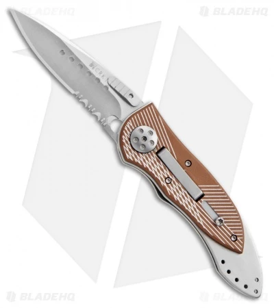 CRKT Elishewitz E-Lock 7333 Automatic Conversion (2.75" Satin Serr) CRKT Elishewitz E-Lock 7333 Automatic Conversion (2.75" Satin Serr) -Blade HQ Knife Shop crkt columbia river 7333 e lock bronze