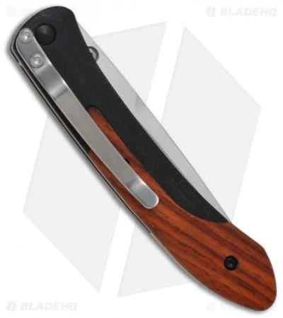 CRKT Delegate Gentleman Knife w/ Cocobolo Wood & G10 (3" Satin Plain) 1053W CRKT Delegate Gentleman Knife W/ Cocobolo Wood & G10 (3" Satin Plain) 1053W -Blade HQ Knife Shop crkt delegate 1053w back