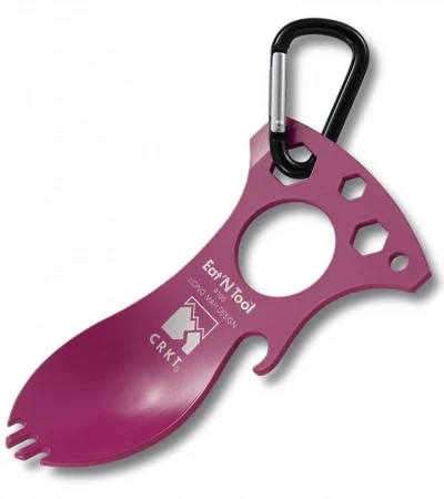 CRKT Eat'N Tool (Fuschia) 9100FC CRKT Eat'N Tool (Fuschia) 9100FC -Blade HQ Knife Shop crkt eat n tool pink