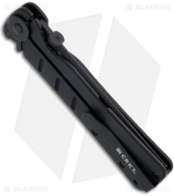 CRKT Otanashi Noh Ken Frame Lock Knife Black G-10 (4.5" Black) 2906 -Blade HQ Knife Shop crkt folder 2906 side