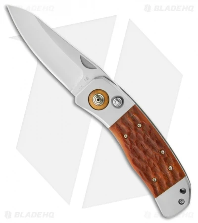 CRKT Lake's PAL Folding Knife Jigged Bone (2.75" Satin Plain) 7233 CRKT Lake's PAL Folding Knife Jigged Bone (2.75" Satin Plain) 7233 -Blade HQ Knife Shop crkt folding lakes p a l 7233 satin plain