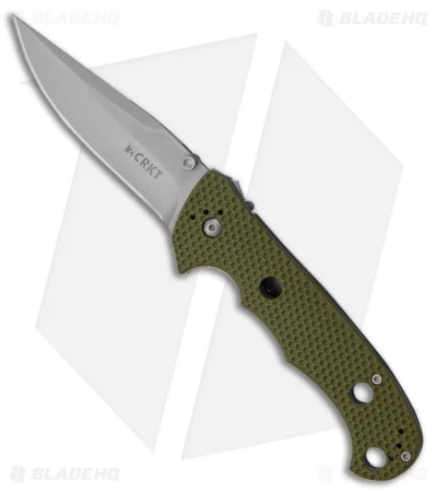 CRKT Hammond Cruiser LAWKS Liner Lock Knife OD Green (3.75" Bead Blast) 7904DG CRKT Hammond Cruiser LAWKS Liner Lock Knife OD Green (3.75" Bead Blast) 7904DG -Blade HQ Knife Shop crkt hammond cruiser lawks green bb 7904DG BHQ 43818 dl