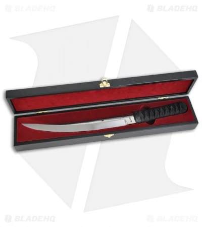 CRKT Hisshou Fixed Tanto Blade Combat Knife (13" Satin Plain) 2910N CRKT Hisshou Fixed Tanto Blade Combat Knife (13" Satin Plain) 2910N -Blade HQ Knife Shop crkt hisshou 2910 case open