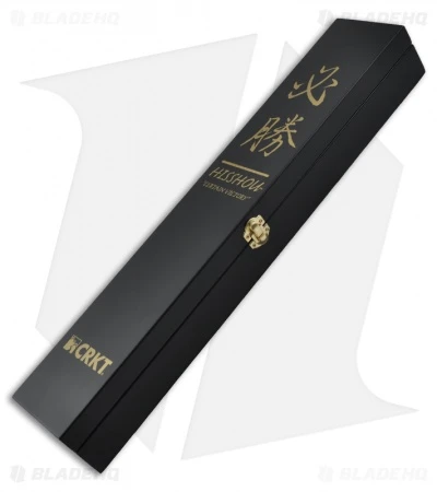 CRKT Hisshou Fixed Tanto Blade Combat Knife (13" Satin Plain) 2910N CRKT Hisshou Fixed Tanto Blade Combat Knife (13" Satin Plain) 2910N -Blade HQ Knife Shop crkt hisshou 2910 case