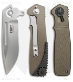 CRKT Homefront Field Strip Knife (3.5" Satin) K270GKP -Blade HQ Knife Shop crkt homefront k270gkp cm apart