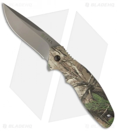 CRKT Shenanigan Z Liner Lock Knife Green Camo (3.25" Bead Blast) K481CXP CRKT Shenanigan Z Liner Lock Knife Green Camo (3.25" Bead Blast) K481CXP -Blade HQ Knife Shop crkt k481cxp shenanigan real tree camo