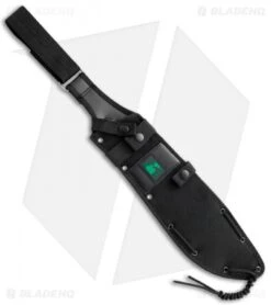 CRKT Onion ChanceInHell Machete Fixed Blade Knife (12" Black) K910KKP -Blade HQ Knife Shop crkt k910kkp sheath