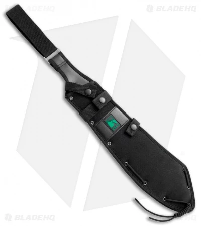 CRKT Onion HalfaChance Parang Fixed Blade Knife (14" Black) K920KKP CRKT Onion HalfaChance Parang Fixed Blade Knife (14" Black) K920KKP -Blade HQ Knife Shop crkt k920kkp sheath