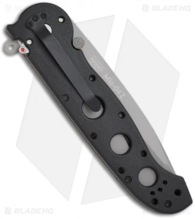 CRKT Carson M16-14Z Zytel Tanto Flipper Knife (3.875" Bead Blast Serr) CRKT Carson M16-14Z Zytel Tanto Flipper Knife (3.875" Bead Blast Serr) -Blade HQ Knife Shop crkt m16 04z carson zytel back