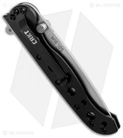 CRKT Carson M16-10S Tanto Flipper Knife + Bottle Opener (3" Bead Blast Serr) -Blade HQ Knife Shop crkt m16 10s side cm