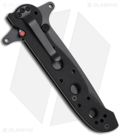 CRKT Carson M16-13SFG Special Forces Tanto Flipper Knife G-10 (3.5" Black Serr) CRKT Carson M16-13SFG Special Forces Tanto Flipper Knife G-10 (3.5" Black Serr) -Blade HQ Knife Shop crkt m16 13sfg special forces g10 back