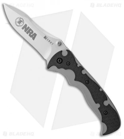 CRKT My Tighe Spring Assisted Knife (3.625" Satin Plain) 1090 *NRA Logo CRKT My Tighe Spring Assisted Knife (3.625" Satin Plain) 1090 *NRA Logo -Blade HQ Knife Shop crkt my tighe 1090 nra logo BHQ 43671 dl