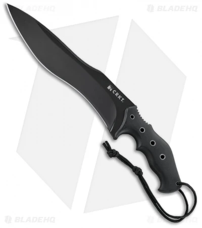 CRKT Onion Redemption Knife Fixed Blade (9.5" Black) K100KKP CRKT Onion Redemption Knife Fixed Blade (9.5" Black) K100KKP -Blade HQ Knife Shop crkt onion redemption k100kkp