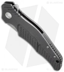 CRKT Ken Onion Outrage Liner Lock Knife Gray Aluminum (3.25" Satin) K320GXP -Blade HQ Knife Shop crkt outrage k320gxp bottom cm
