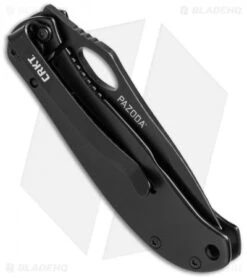 CRKT Pazodas Combination Pack - Plain & Serrated Knives 64802C -Blade HQ Knife Shop crkt pazodas black ser side cm