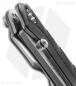 CRKT Ruger Knives Crack Shot: Compact A/O Knife (3.5" Stonewash Serr) R1206 -Blade HQ Knife Shop crkt ruger r1206 release cm