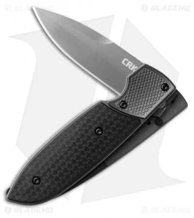 CRKT Russ Kommer Fulcrum 2 Compact Folding Knife GRN (2.75" Gray) 7430 CRKT Russ Kommer Fulcrum 2 Compact Folding Knife GRN (2.75" Gray) 7430 -Blade HQ Knife Shop crkt small fulcrum 2 7430 half cm