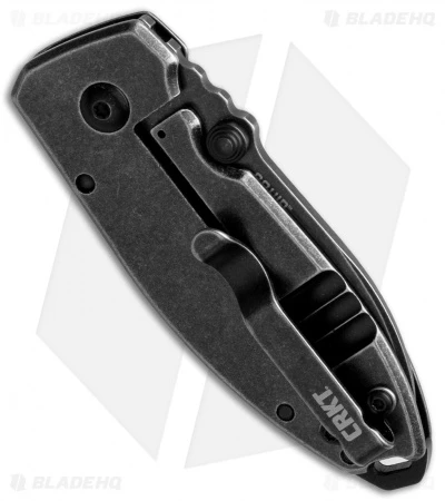 CRKT Burnley Squid Frame Lock Knife (2.25" Black SW) 2490KS CRKT Burnley Squid Frame Lock Knife (2.25" Black SW) 2490KS -Blade HQ Knife Shop crkt squid black 2490ks side jm