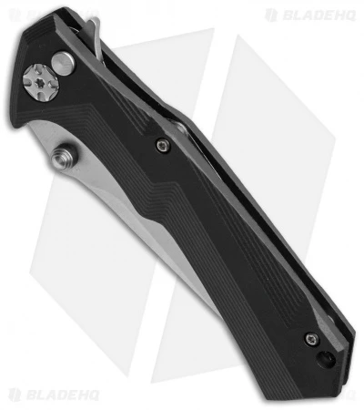CRKT Tighe Tac Two Clip Point Flipper Button Lock Knife GRN (3.38" Satin) 5230 CRKT Tighe Tac Two Clip Point Flipper Button Lock Knife GRN (3.38" Satin) 5230 -Blade HQ Knife Shop crkt tighe tac two 5230 bottom cm