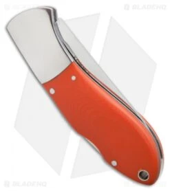 CRKT Kommer 2-Shot Lockback Knife Orange G-10 (3" Satin) 2841 -Blade HQ Knife Shop crkt two shot 2841 side