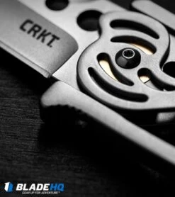 CRKT Van Hoy Snap Lock Folding Knife (2.5" Bead Blast) 5102N -Blade HQ Knife Shop crkt van hoy snap lock BHQ 51824 dl 2