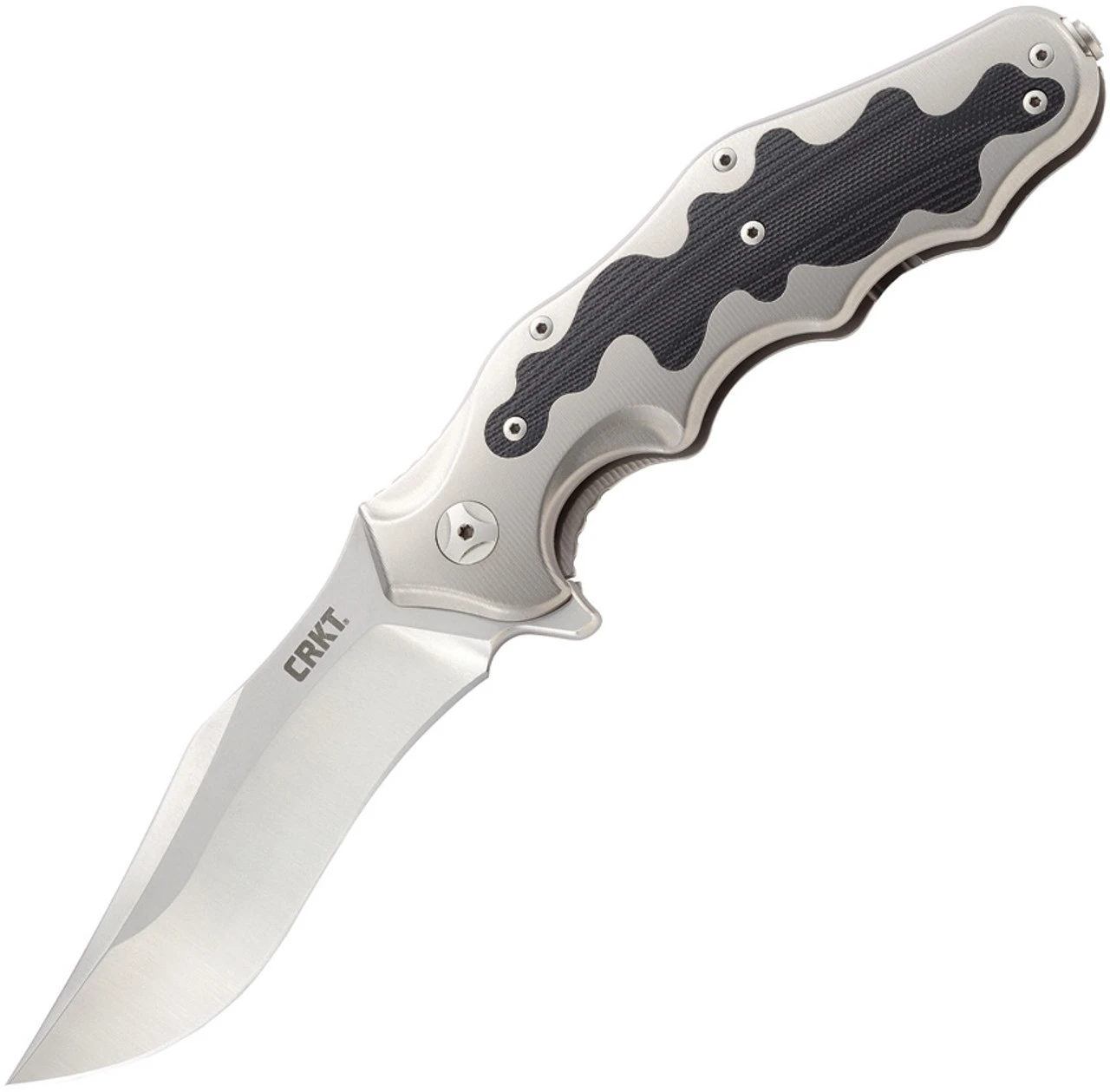CRKT Ken Onion Motley Flipper K210CFXP, 3.875" Sleipner Plain Blade, Titanium Carbon Fiber Inlays Handle-Limited to 500 CRKT Ken Onion Motley Flipper K210CFXP, 3.875" Sleipner Plain Blade, Titanium Carbon Fiber Inlays Handle-Limited To 500 -Blade HQ Knife Shop