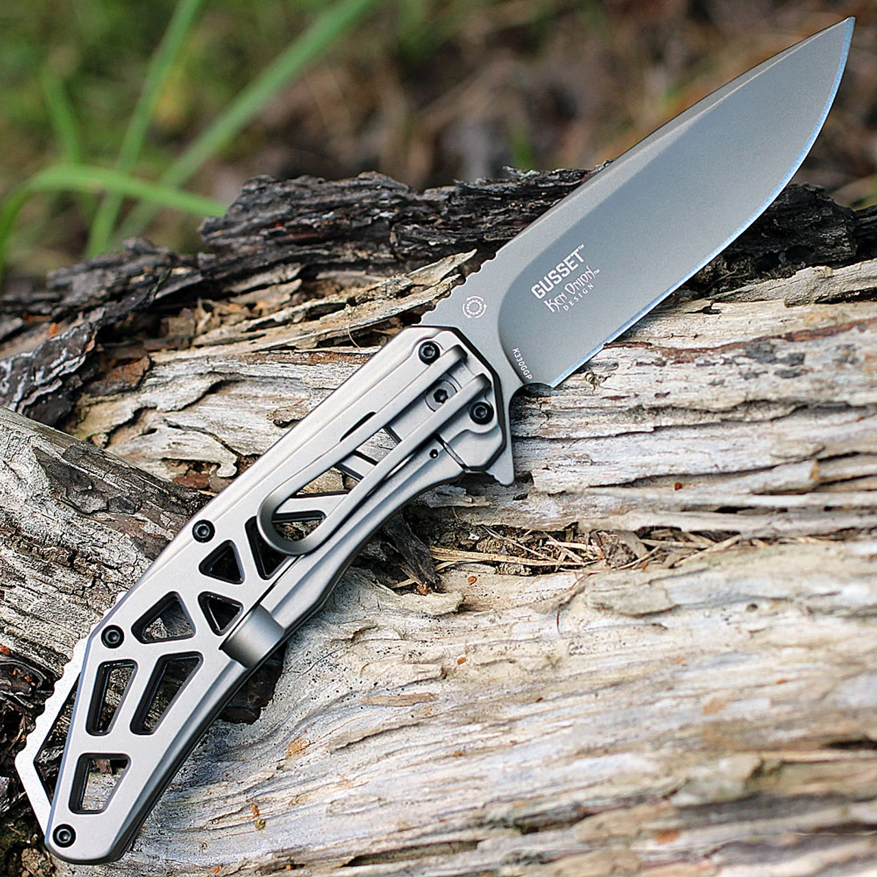 CRKT K330GGP Gusset, 3.5" 8Cr13MoV Plain Blade, Stainless Handles CRKT K330GGP Gusset, 3.5" 8Cr13MoV Plain Blade, Stainless Handles -Blade HQ Knife Shop k330ggp 83573.1566585936