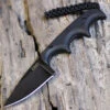 CRKT 2384K Folts Minimalist®, 2.1" 5Cr15Mov Plain Blade, Black G-10 Handle