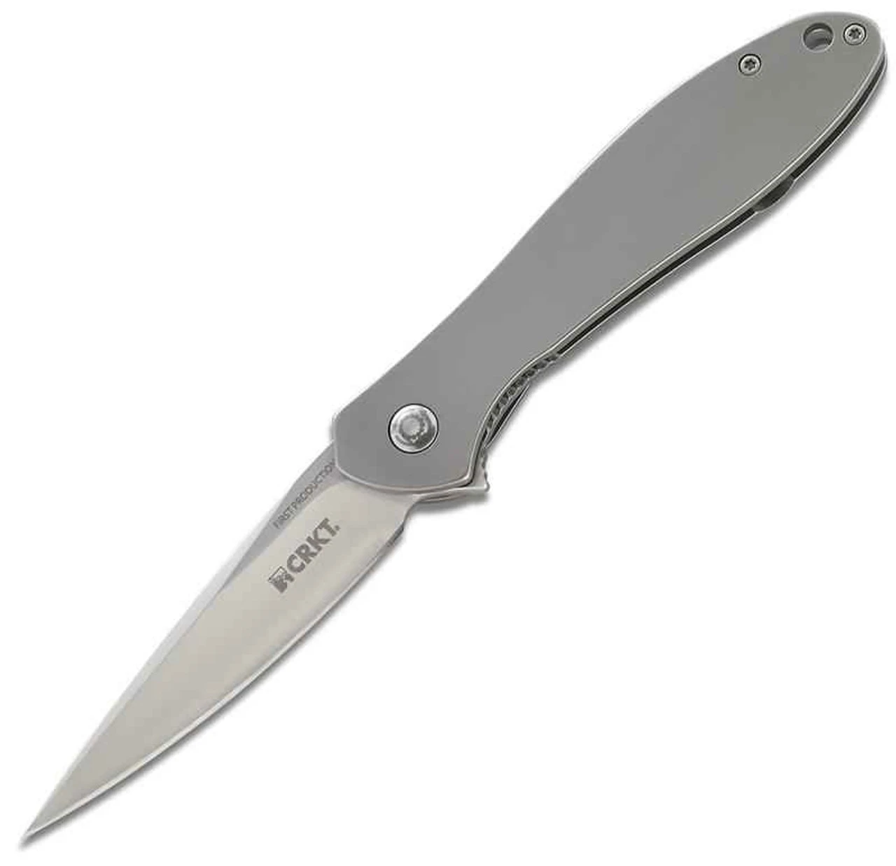 CRKT Large Eros Ken Onion Folder, AUS-8 Steel, 420J2 Handle CRKT Large Eros Ken Onion Folder, AUS-8 Steel, 420J2 Handle -Blade HQ Knife Shop knifework