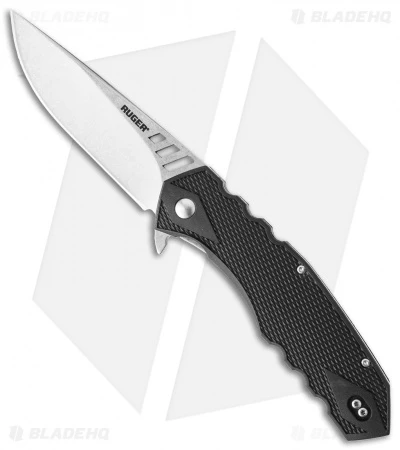 CRKT Ruger Knives Follow-Through Flipper Knife (3.75" Stonewash) R1701 CRKT Ruger Knives Follow-Through Flipper Knife (3.75" Stonewash) R1701 -Blade HQ Knife Shop ruger knives r1701 cm