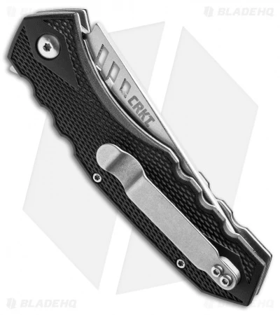CRKT Ruger Knives Follow-Through Compact Flipper Knife (3.25" SW Serr) R1704 CRKT Ruger Knives Follow-Through Compact Flipper Knife (3.25" SW Serr) R1704 -Blade HQ Knife Shop ruger knives r1704 side cm 1